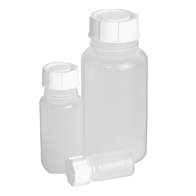 Wide-mouth bottle graduated (PP) 100 ml